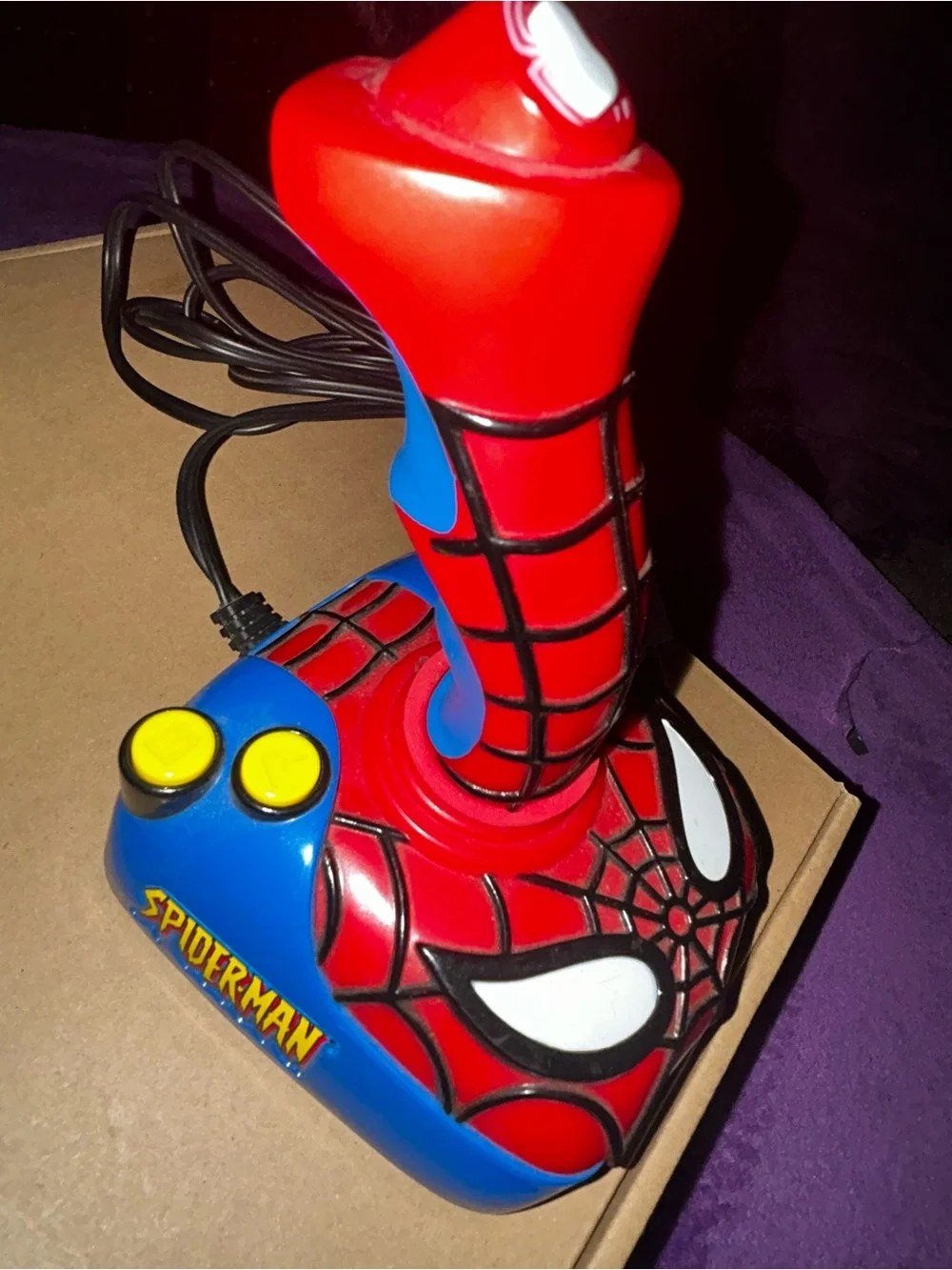 Red Spider-Man Themed AV Joystick Controller